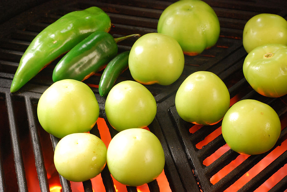 Fire Roasted Salsa Verde by Chris from “Nibble Me This” blog