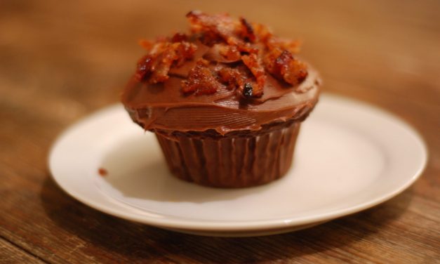 Sweet and Savory Recipe: Candied Bacon Chocolate Cupcakes