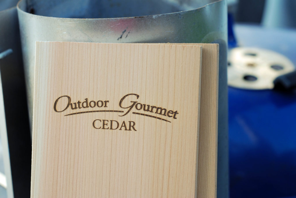outdoor gourmet cedar planks