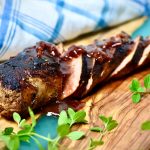 pork tenderloin on big green egg