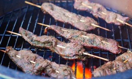 Take Your Grill to Work Part 2: Chicken and Beef Satay