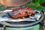 pulled pork on big green egg