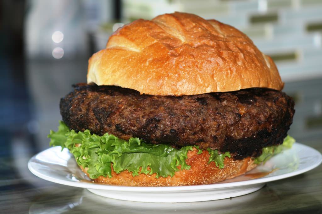 John Offerdahl's Ultimate Stuffed Inside Line Burger