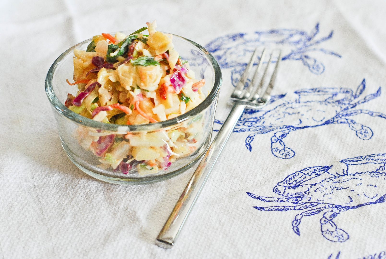 grill girl, chipotle cilantro coleslaw, low fat