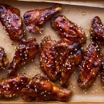 Roasted Chicken Wings with Sesame Seeds