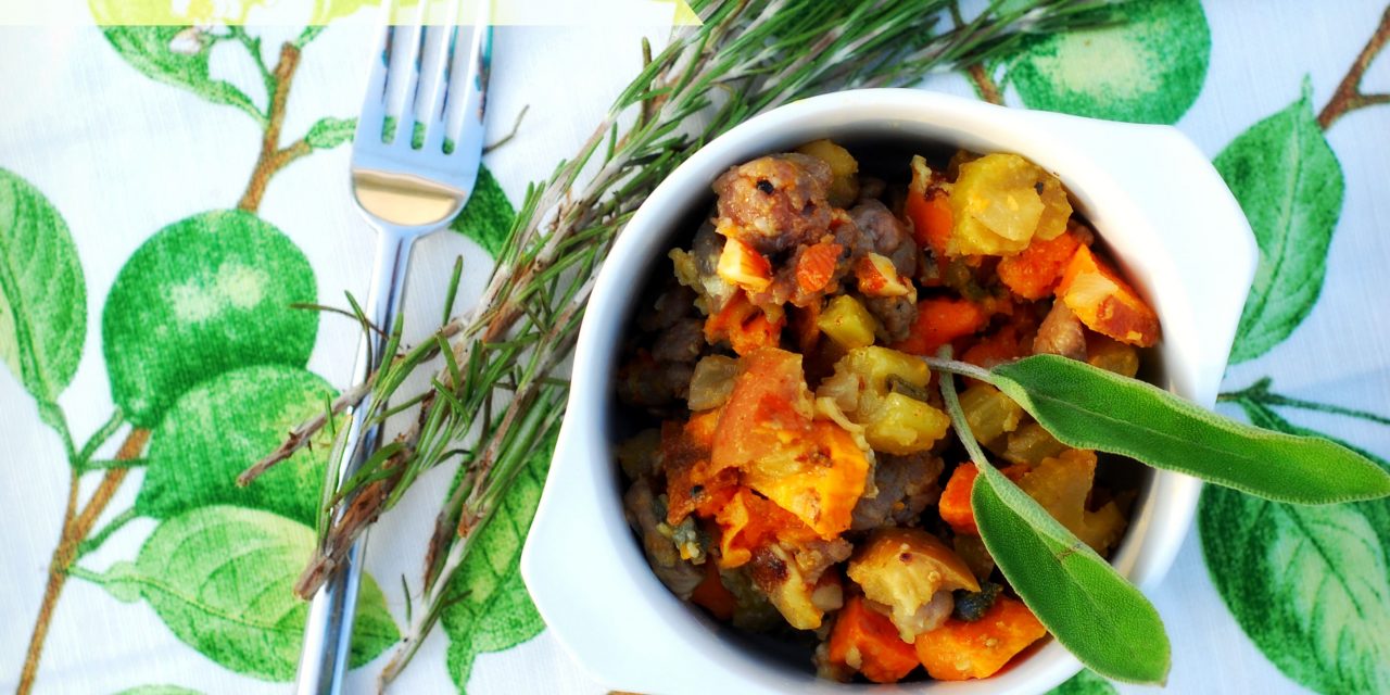 Grain Free Paleo Sausage Sage Stuffing - Grillgirl