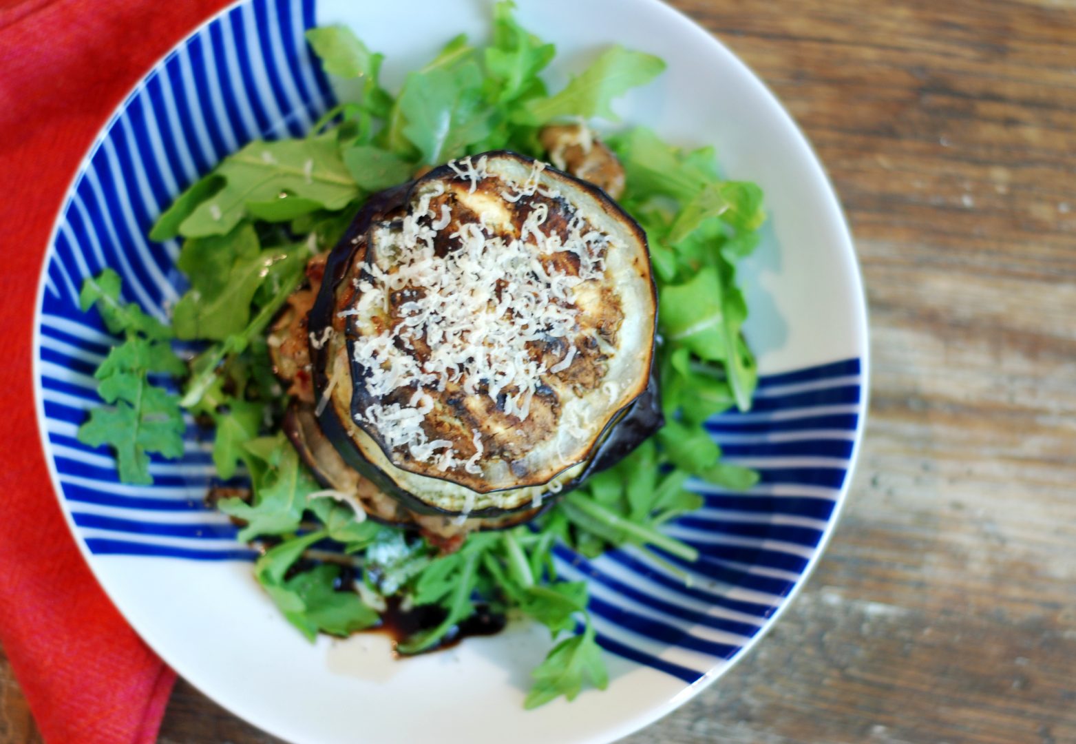 Low carb eggplant parm