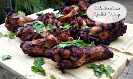 Cilantro Lime Grilled Chicken Wings