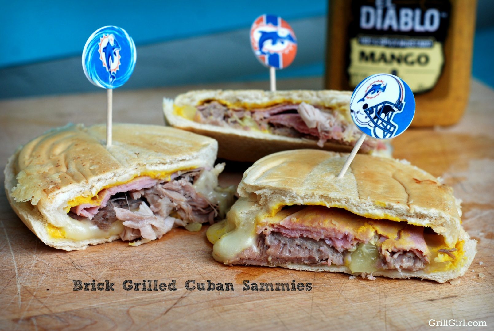 Gameday Party Food- Cuban Sandwiches on the Grill: #KingsfordTailgate