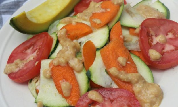 Orange Peanut-Miso Salad Dressing And Dipping Sauce