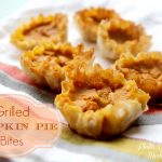 grill girl pumpkin pie bites fall flavors