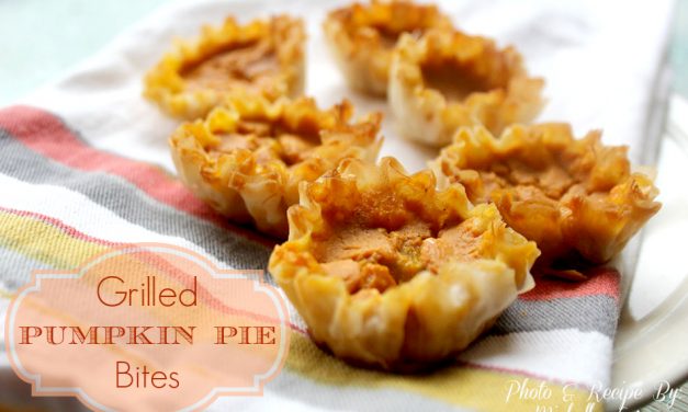 Grilled Pumpkin Pie Bites