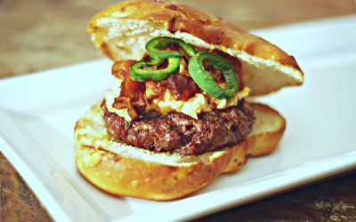 Bacon, Pimento Cheese and Jalapeño Burgers, PLUS: a BIG ANNOUNCEMENT!