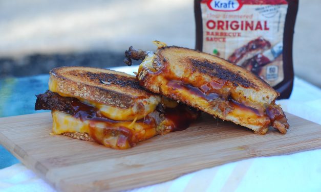 Brisket and Caramelized Onion Grilled Cheese