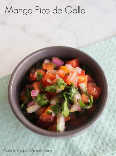 Mango Pico de Gallo Recipe | GrillGirl.com