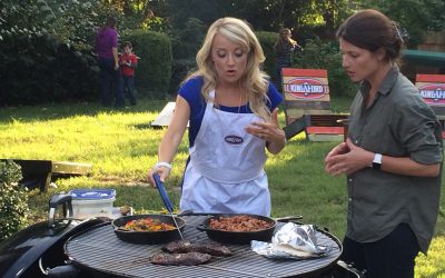 Grill For The Win, Part 2: Fajitas, Tex Mex Skillet Beans and Game Day Grilling Tips #KingsfordTailgate