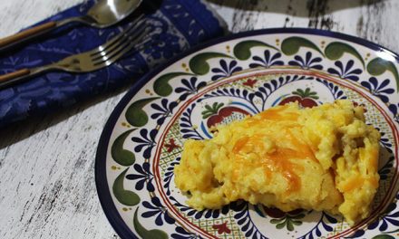 Cast Iron Cooking: Cheddar Cheese Corn Pudding