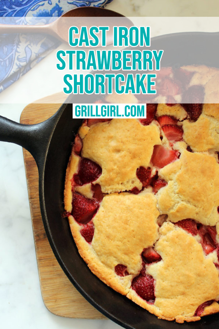 Cast Iron Strawberry Shortcake