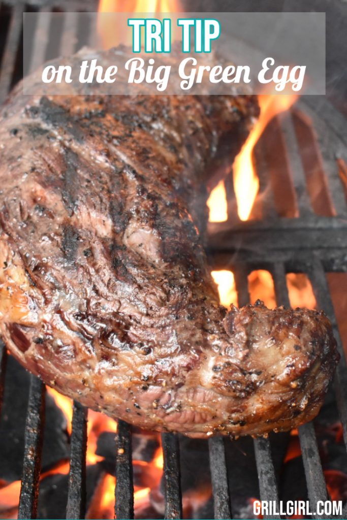 Tri Tip On Big Green Egg GrillGirl