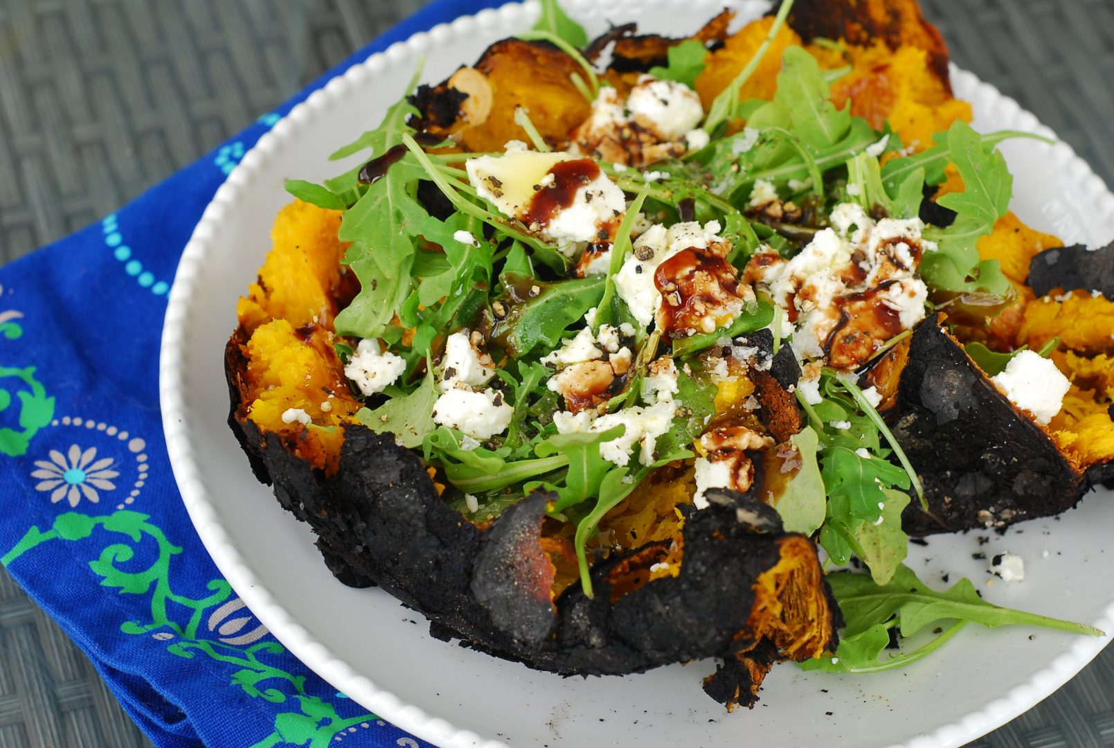 how to roast pumpkin in your grill