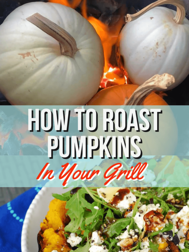 How to Roast Pumpkin in your Grill!