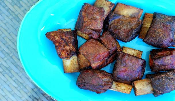 Bourbon and Coke Braised Short Ribs on the Pit Barrel Cooker