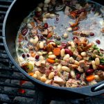 dutch oven pork and beans