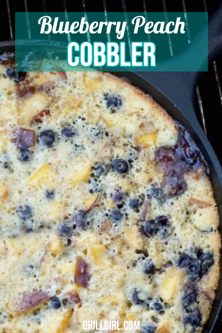 Blueberry Peach Cobbler