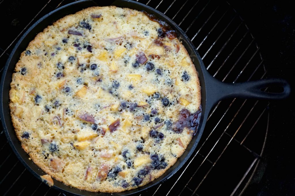 cobbler on the grill