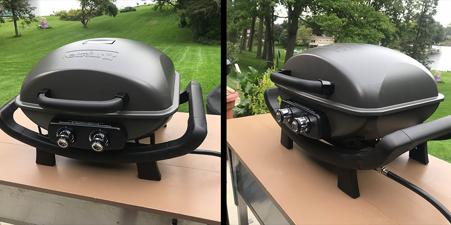 grillgirl, tabletop grill assembly