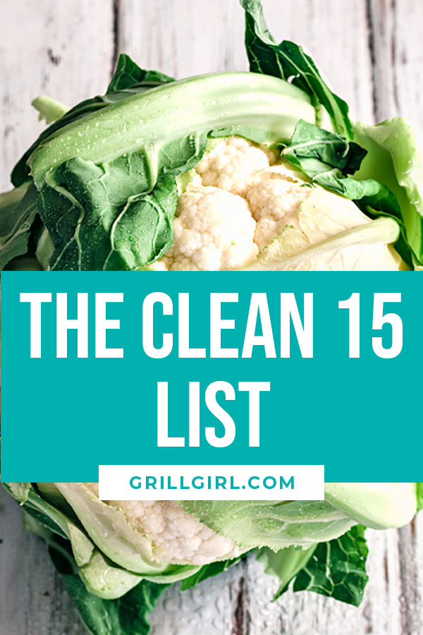 the clean 15 list GrillGirl