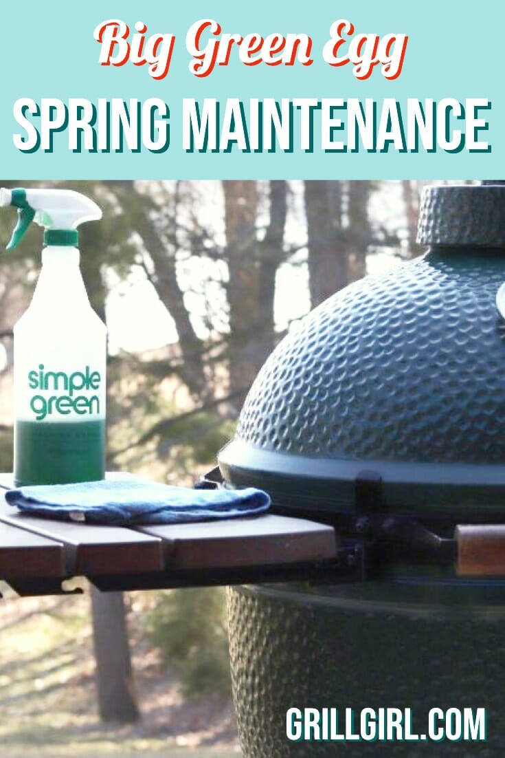 Big green egg spring maintenance