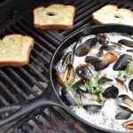 how to grill mussels