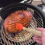 how to smoke fresh ham steaks