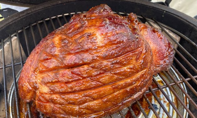 How to Smoke a “Green” aka Nitrate Free Ham (Honey Ginger Glazed Smoked Ham Recipe)