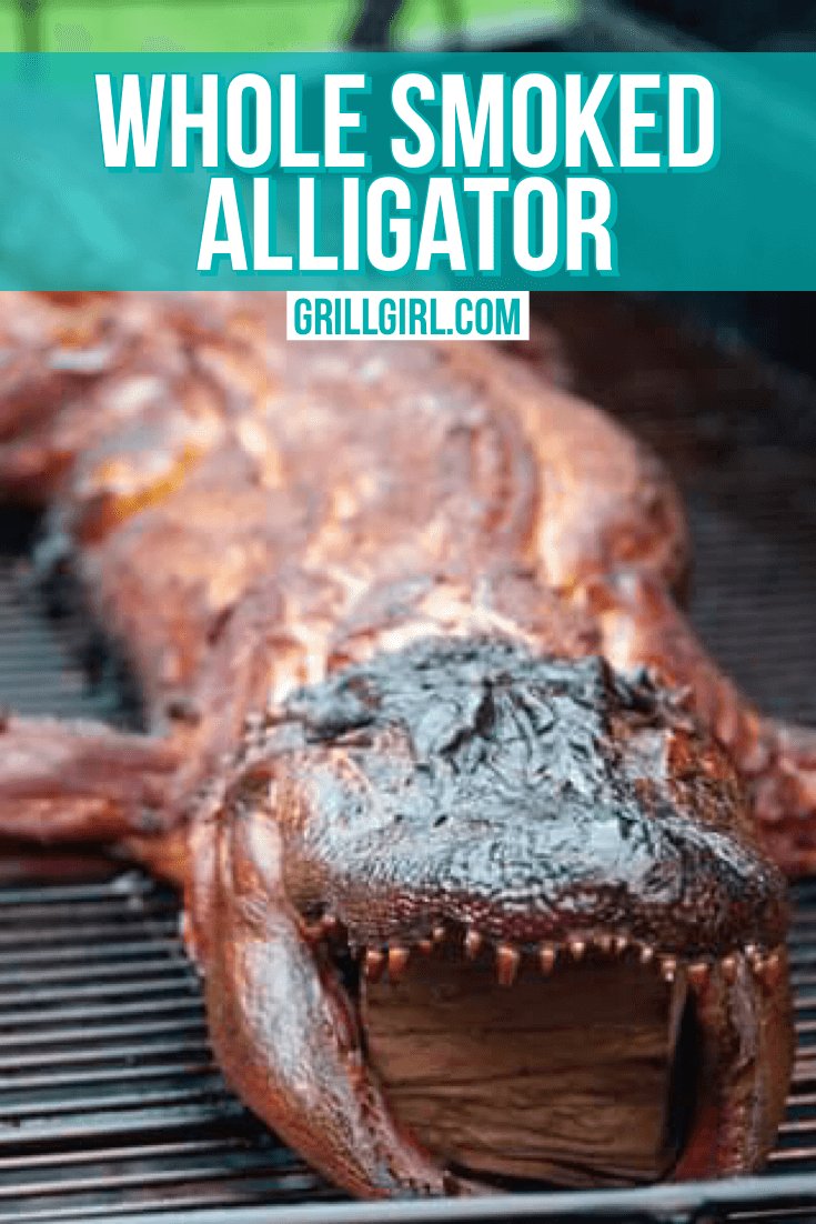 Whole Smoked Alligator Recipe Image