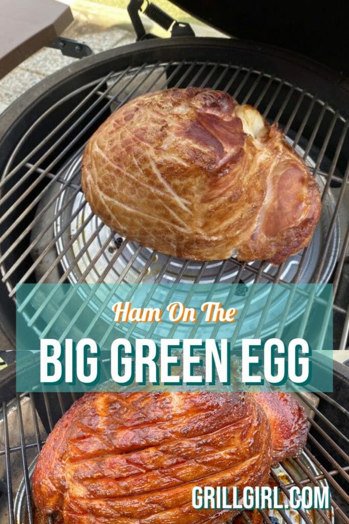 How to make ham on the grill; Grilling ham on the grill; Big Green Egg Ham recipe