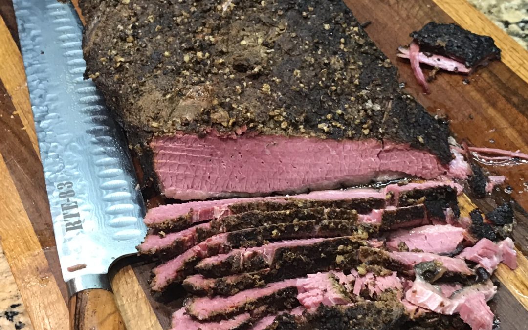 How to Smoke Pastrami for a New York Deli Style Sandwich