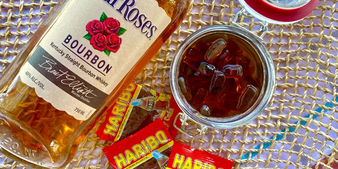 Boozy Bourbon and Coke Gummies