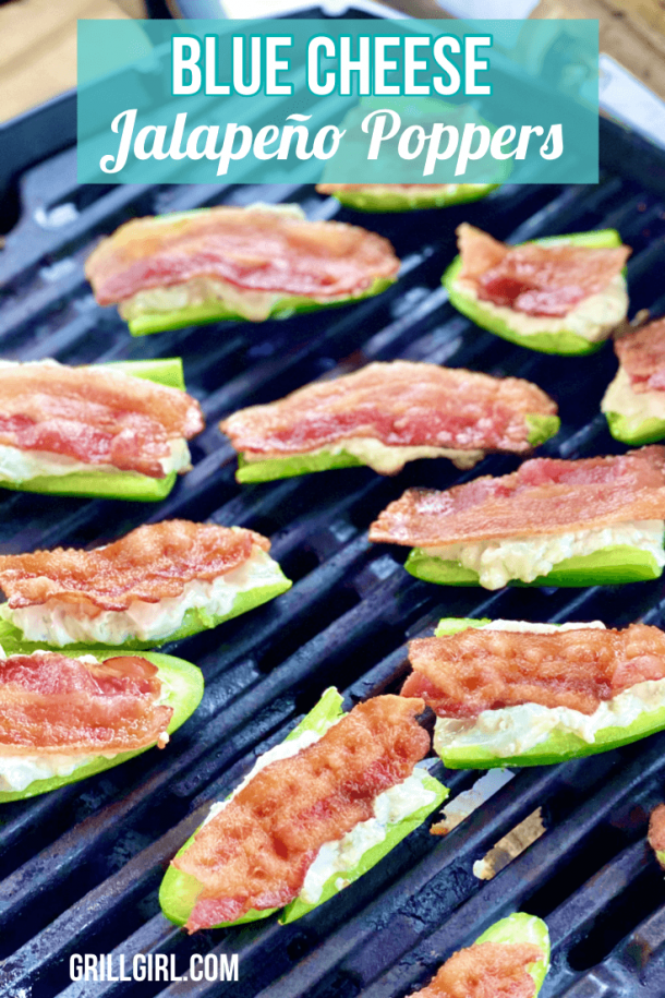 Blue Cheese Jalapeno Poppers Grill Girl