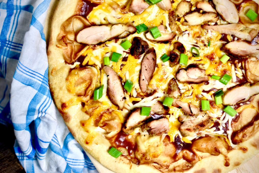 recipe BBQ Chicken pizza