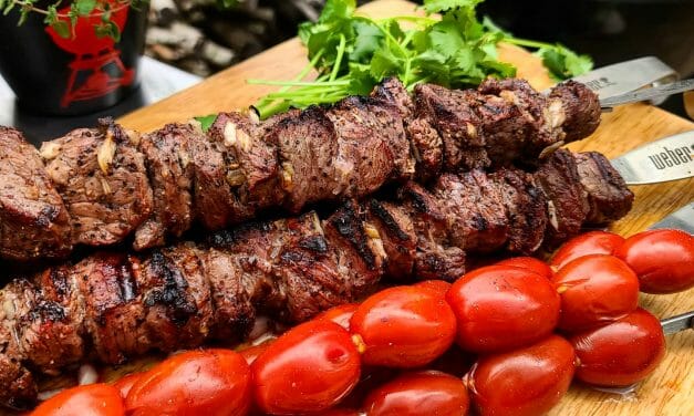 Sheila Martinez’ Chenjeh Kebabs (Chunk Beef Kebabs)