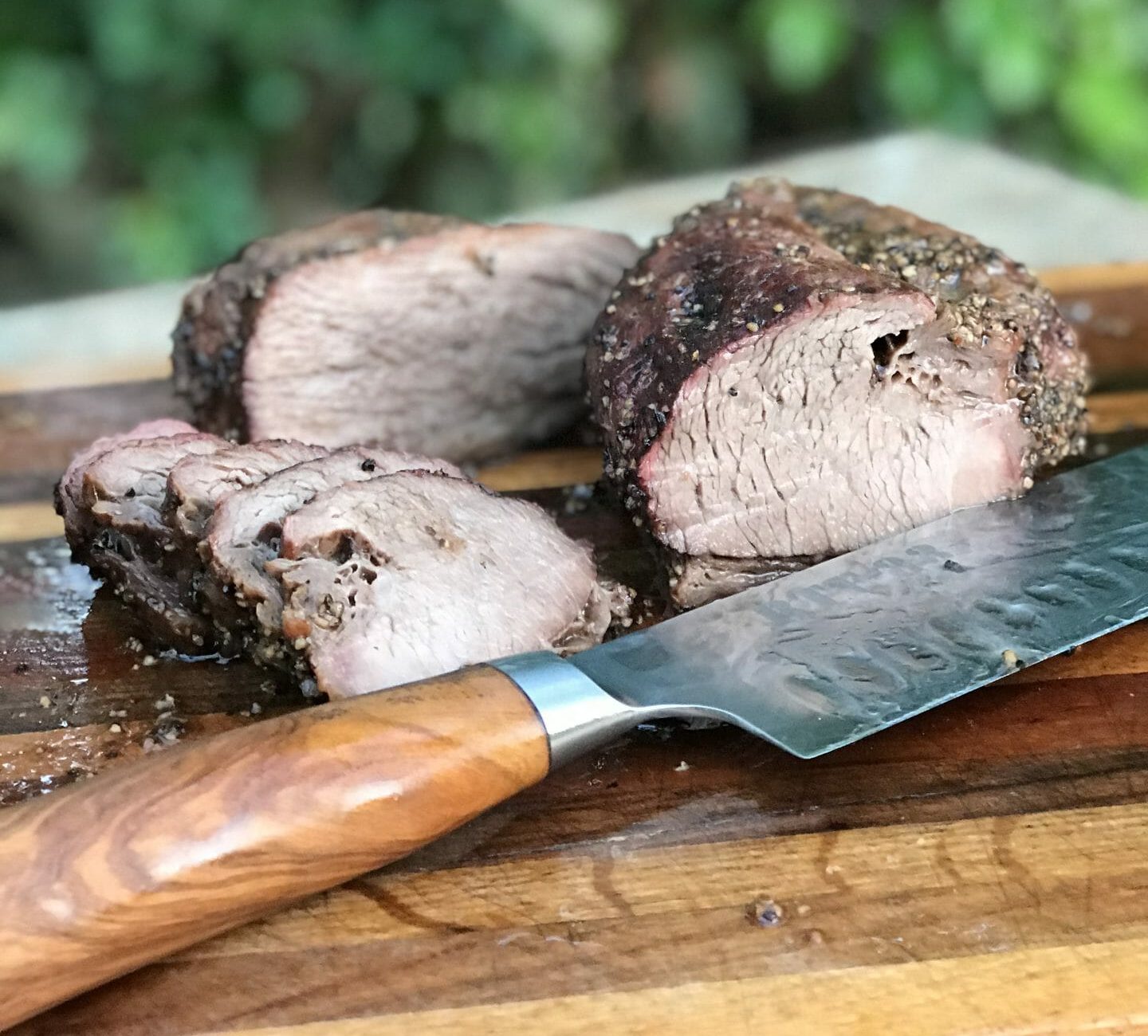 How To Smoke A Tri Tip Steak Trisket On The Big Green Egg Grillgirl