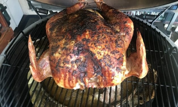 Smoke Roasted Turkey on the Big Green Egg