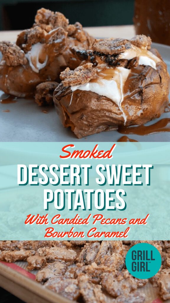smoked sweet potatoes