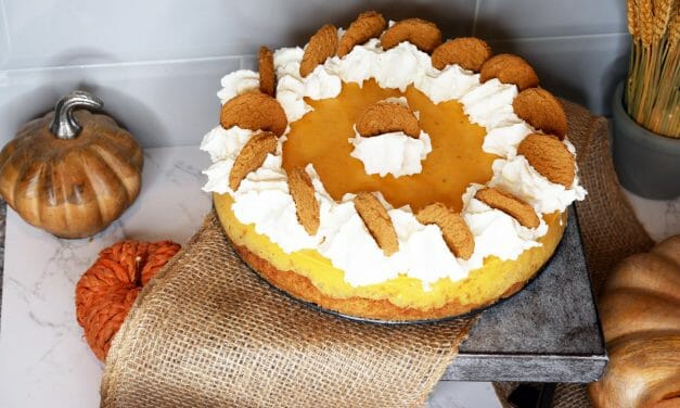 Smoked Pumpkin Cheesecake