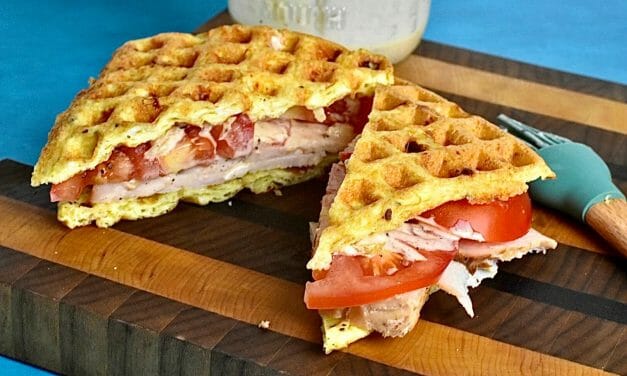 Chaffle Recipe (How to make Keto friendly Sandwiches!)