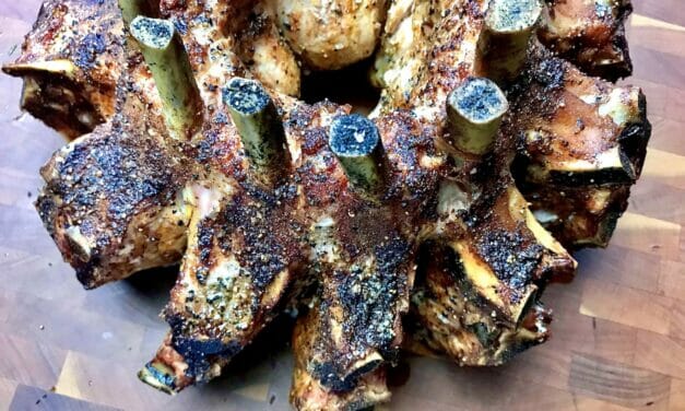 Pork Crown Roast Recipe with Beer Gravy