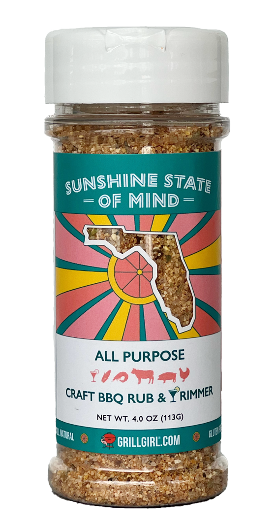 Sunshine State of Mind Craft BBQ Rub & Cocktail Rimmer – GRILLGIRL