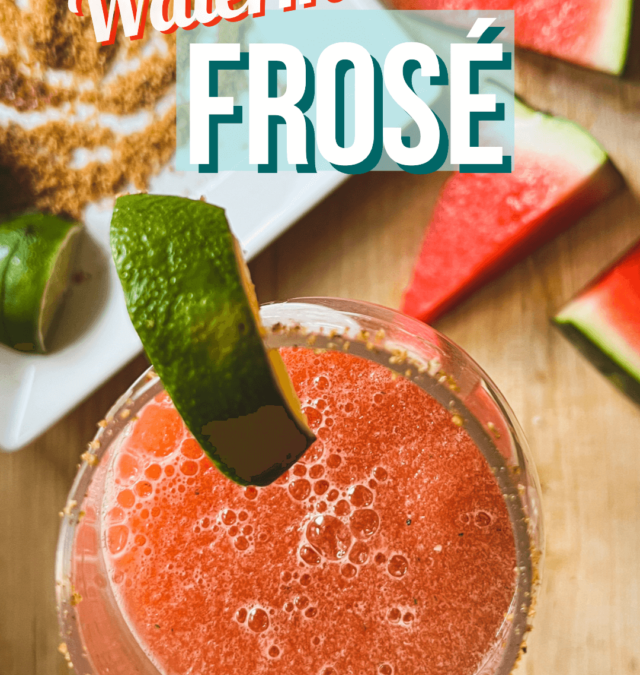 Watermelon Frosé Recipe